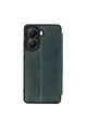 Xiaomi Poco X7 Pro Kılıf Flip Cover - Koyu Yeşil