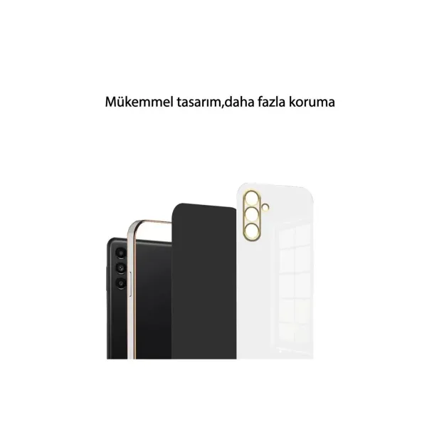 Samsung Galaxy A24 4g Kılıf Volet Silikon - Beyaz