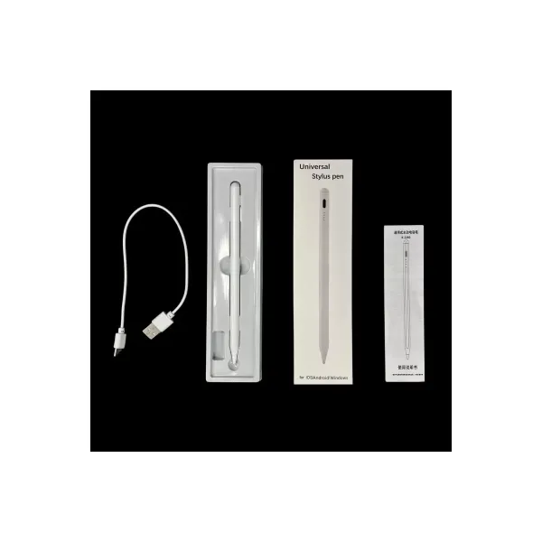K2260 Ios Ve Android Uyumlu Universal Dokunmatik Stylus Kalem - Beyaz