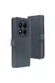 Xiaomi Redmi Note 14 4g Kılıf Trend S Plus Kapaklı Kılıf - Siyah