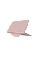 Apple Macbook Pro 14 2021 Macbook Deri Kapak - Pembe