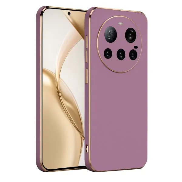 Xiaomi Mi 15 Ultra Kılıf Volet Silikon - Mor