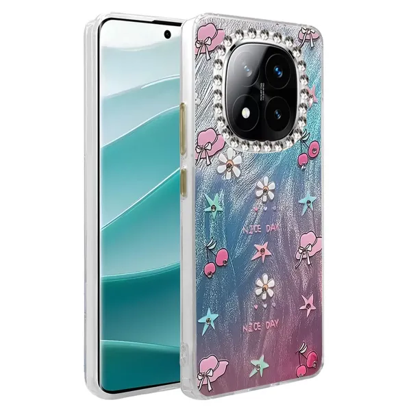 Xiaomi Redmi Note 14 Pro 5g Kılıf Blade Aynalı Desenli Kapak - Desen 4