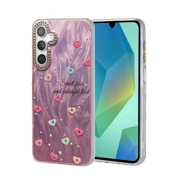 Samsung Galaxy S23 Fe Kılıf Blade Aynalı Desenli Kapak - Desen 8