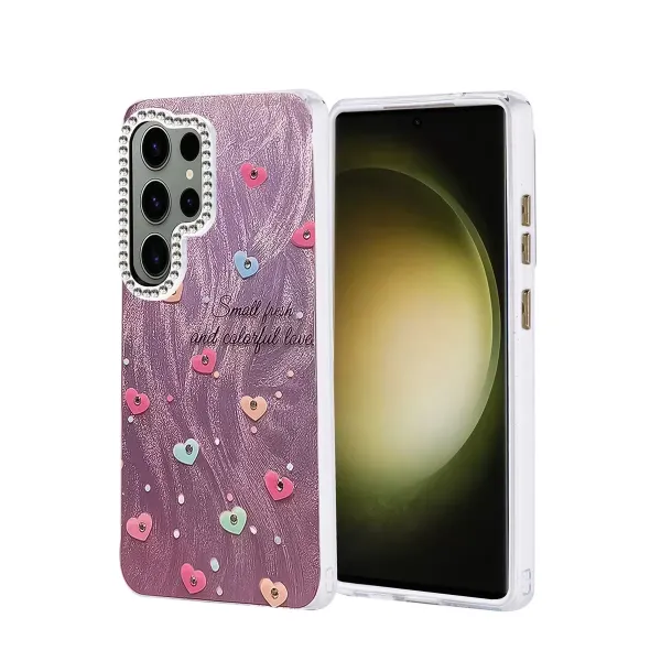 Samsung Galaxy S25 Ultra Kılıf Blade Aynalı Desenli Kapak - Desen 8