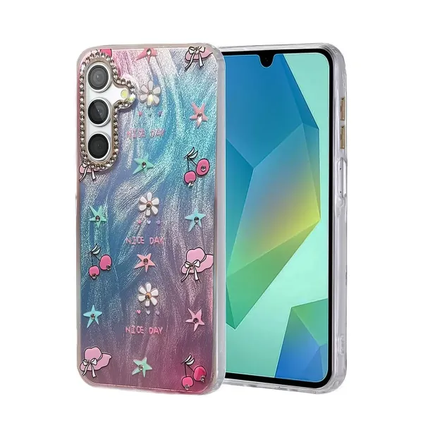 Samsung Galaxy S25 Plus Kılıf Blade Aynalı Desenli Kapak - Desen 4