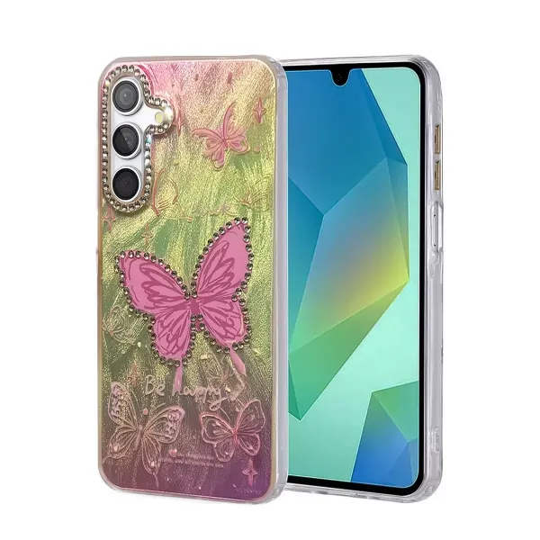Samsung Galaxy S25 Plus Kılıf Blade Aynalı Desenli Kapak - Desen 5