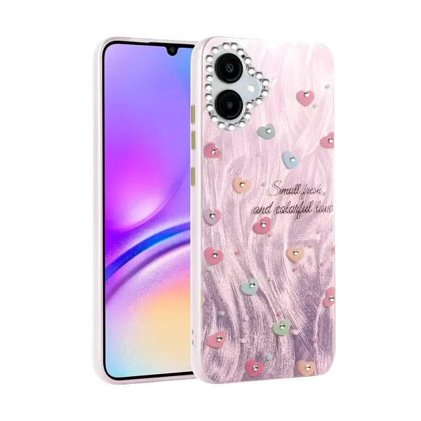 Samsung Galaxy A06 Kılıf Blade Aynalı Desenli Kapak - Desen 8