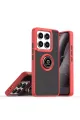 Xiaomi Mi 15 Pro Kılıf Montreal Yüzüklü Silikon Kapak - Kırmızı