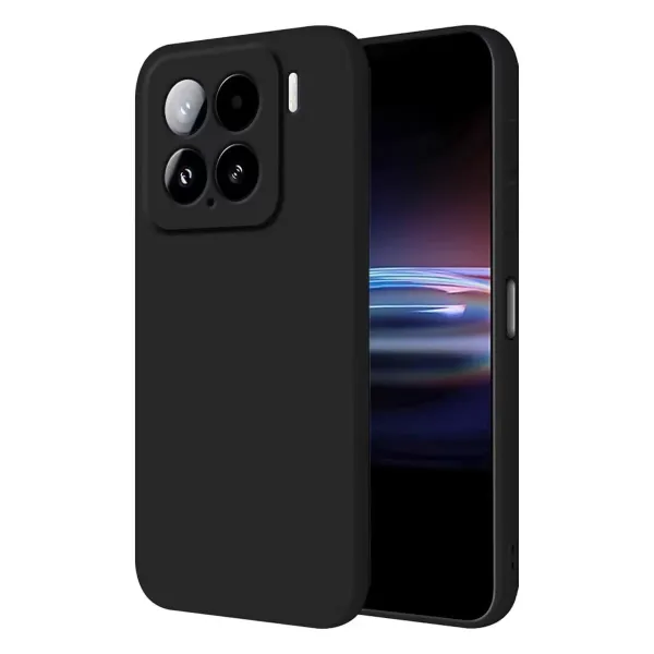 Xiaomi Mi 15 Kılıf Nano İçi Kadife Silikon - Siyah