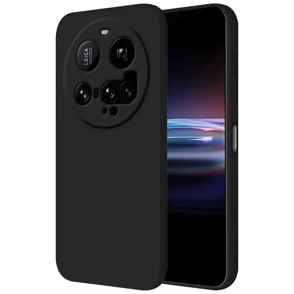Xiaomi Mi 15 Ultra Kılıf Nano İçi Kadife Silikon - Siyah