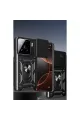 Xiaomi Mi 15 Pro Kılıf Pars Lens Yüzüklü Silikon - Siyah