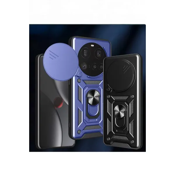 Xiaomi Mi 15 Ultra Kılıf Pars Lens Yüzüklü Silikon - Yeşil