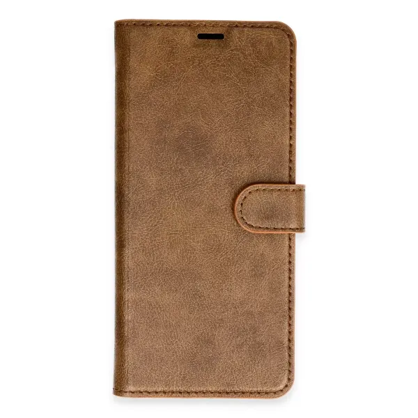 Xiaomi Redmi 13 4g Kılıf Trend S Plus Kapaklı Kılıf - Taba