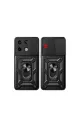 Xiaomi Redmi Note 13 Pro 4g Pars Lens Yüzüklü Silikon - Kırmızı