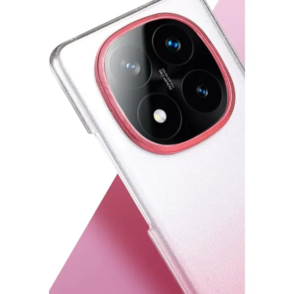 Xiaomi Redmi Note 14 Pro 5g Glossy Kapak - Pembe