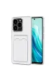 Realme C61 Kılıf Kart Şeffaf Silikon - Şeffaf