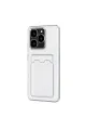 Realme C61 Kılıf Kart Şeffaf Silikon - Şeffaf