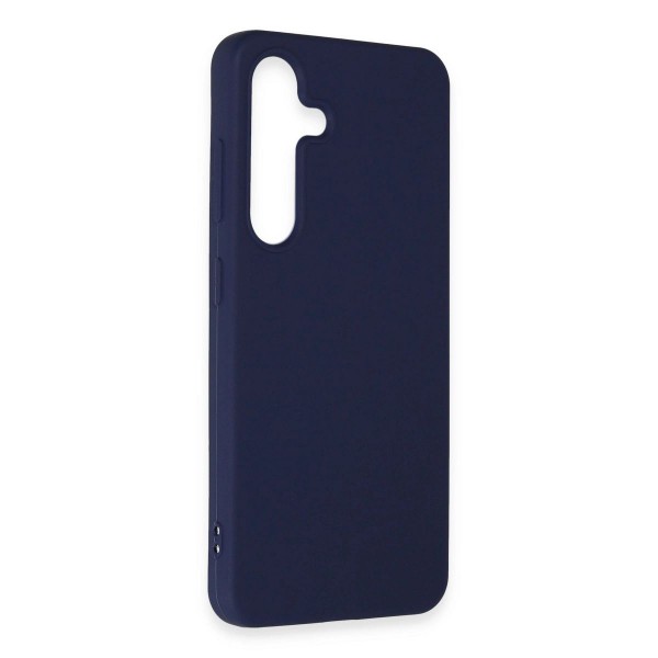 Samsung Galaxy S24 Kılıf First Silikon - Lacivert