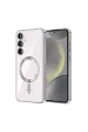 Samsung Galaxy A56 Kross Magneticsafe Kapak - Gümüş