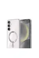 Samsung Galaxy A56 Kross Magneticsafe Kapak - Gümüş