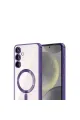 Samsung Galaxy A56 Kross Magneticsafe Kapak - Mor