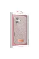 Onegif Apple İphone 17 Pro Bright Simli Kapak - Derin Mor