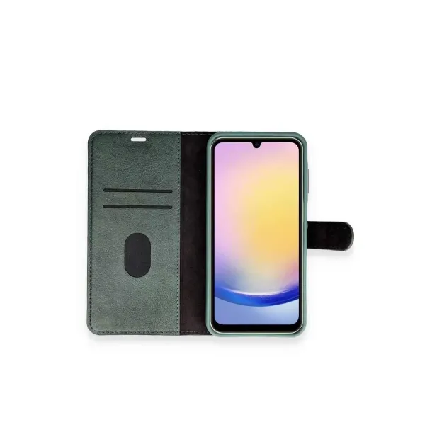 Apple İphone 16 Pro Kılıf Trend S Plus Kapaklı Kılıf - Yeşil