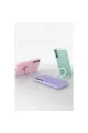 Samsung Galaxy A15 4g Regal Magsafe Standlı Kapak - Açık Pembe