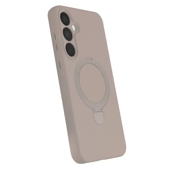 Samsung Galaxy A16 5g Regal Magsafe Standlı Kapak - Çöl Titanyum