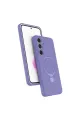 Samsung Galaxy S25 Fe Regal Magsafe Standlı Kapak - Lila