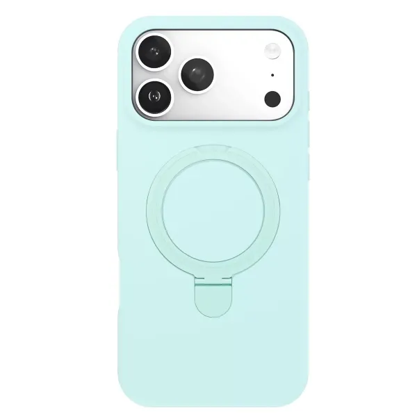 Apple İphone 17 Pro Max Regal Magsafe Standlı Kapak - Su Yeşili