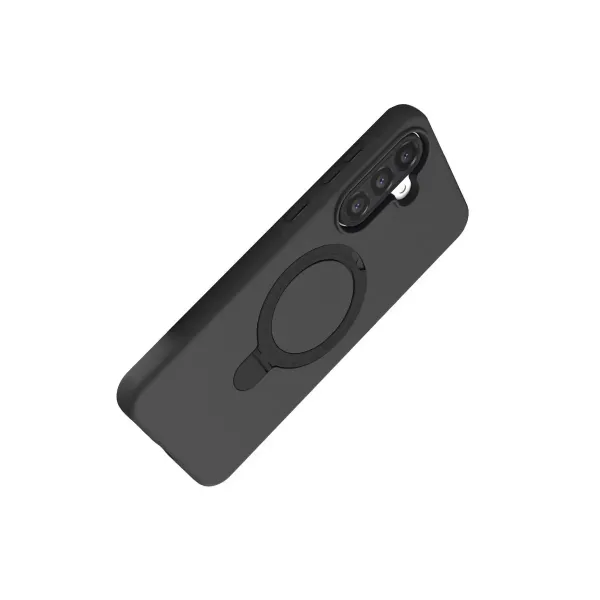 Samsung Galaxy A17 5g Regal Magsafe Standlı Kapak - Siyah
