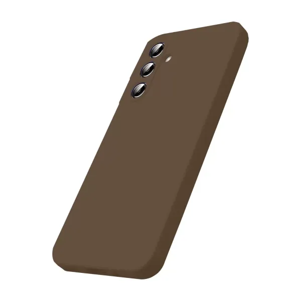 Samsung Galaxy S25 Fe First Silikon - Kahverengi