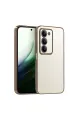 Xiaomi Redmi 15 4g Razer Lensli Silikon - Çöl Titanyum
