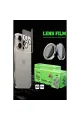 Xiaomi Mi 15t Raze Metal Kamera Lens - Siyah