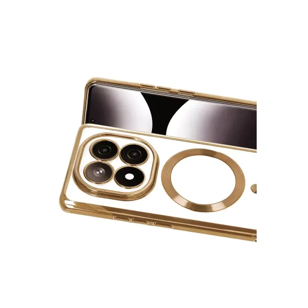 Xiaomi Redmi Note 15 Pro 5g Kross Magneticsafe Kapak - Gold
