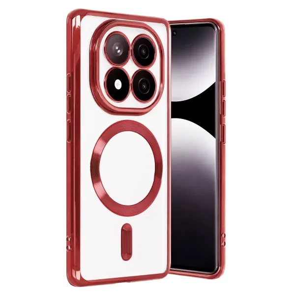 Xiaomi Redmi Note 15 Pro 5g Kross Magneticsafe Kapak - Kırmızı