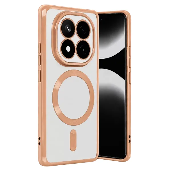Xiaomi Redmi Note 15 Pro 5g Kross Magneticsafe Kapak - Rose