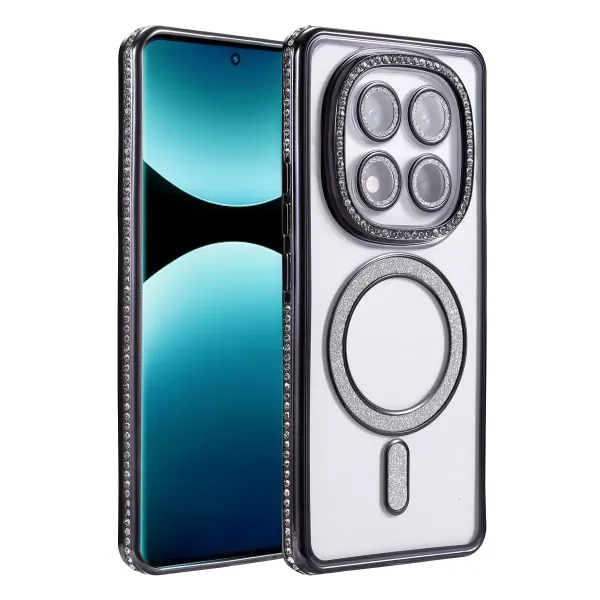 Xiaomi Redmi Note 15 Pro 5g Joke Simli Magneticsafe Kılıf - Siyah