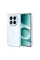 Xiaomi Redmi Note 15 Pro 5g Combo Sert Şeffaf Magsafe Kapak - Şeffaf
