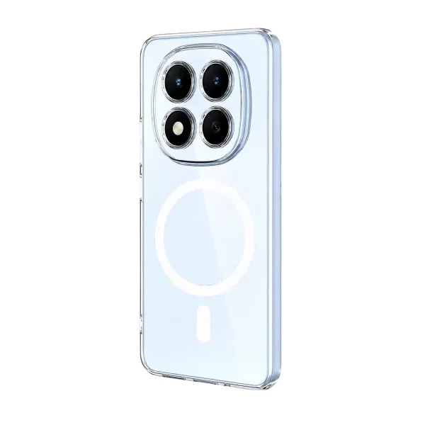 Xiaomi Redmi Note 15 Pro 5g Combo Sert Şeffaf Magsafe Kapak - Şeffaf