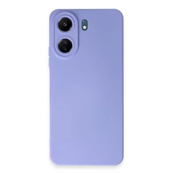 Xiaomi Redmi 13c Kılıf Nano İçi Kadife Silikon - Lila