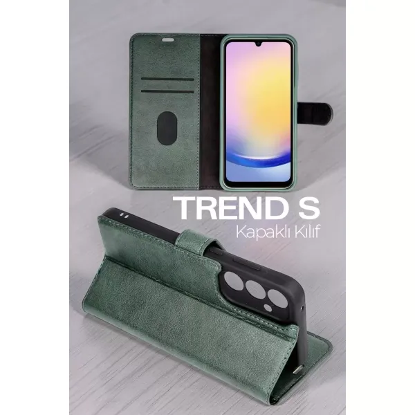 Huawei Honor 600 Pro Trend S Plus Kapaklı Kılıf - Siyah