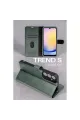 Huawei Honor 600 Pro Trend S Plus Kapaklı Kılıf - Siyah