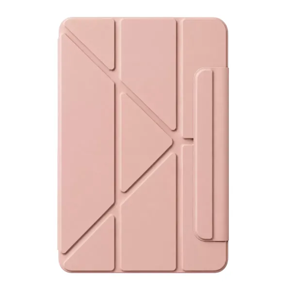 Apple İpad 2025 10.9 10.nesil (a16) Edz Manyetik Standlı Tablet Kılıfı - Rose Gold
