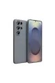 Samsung Galaxy S26 Ultra Nano İçi Kadife Silikon - Gri