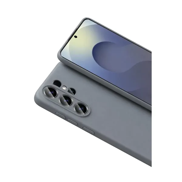 Samsung Galaxy S26 Ultra Nano İçi Kadife Silikon - Gri