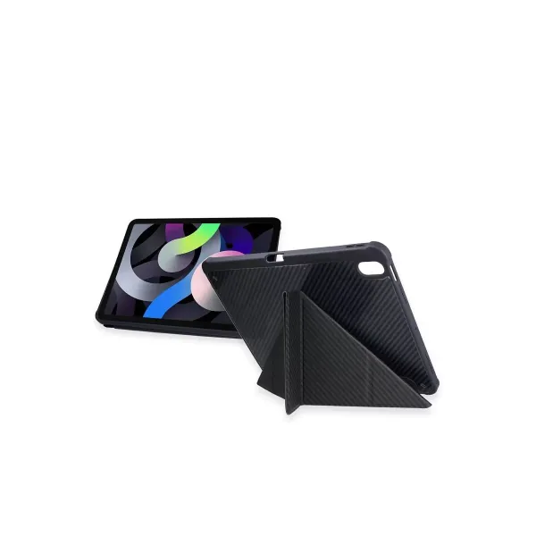Apple İpad Pro 13 (2024) Kılıf Color Karbon Tablet Kılıfı - Siyah