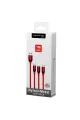 S51 Lightning Kablo İphone Uyumlu 1m 3a - Siyah